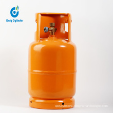 Customizable 1kg/3kg/5kg/9kg/10kg LPG Steel LPG Gas Cylinder for Sale